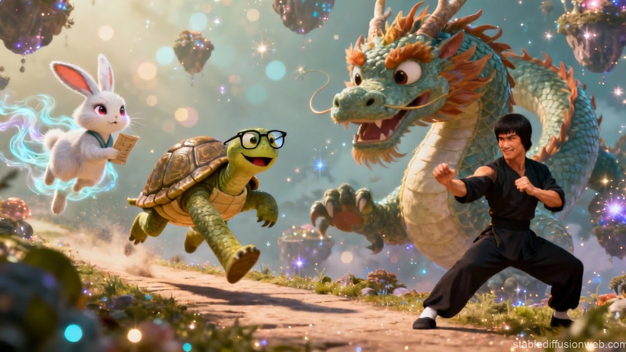 Bruce Lee vs. The Phantom Master