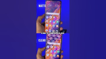 Matte vs Clear Tempered Glass - What To Buy!