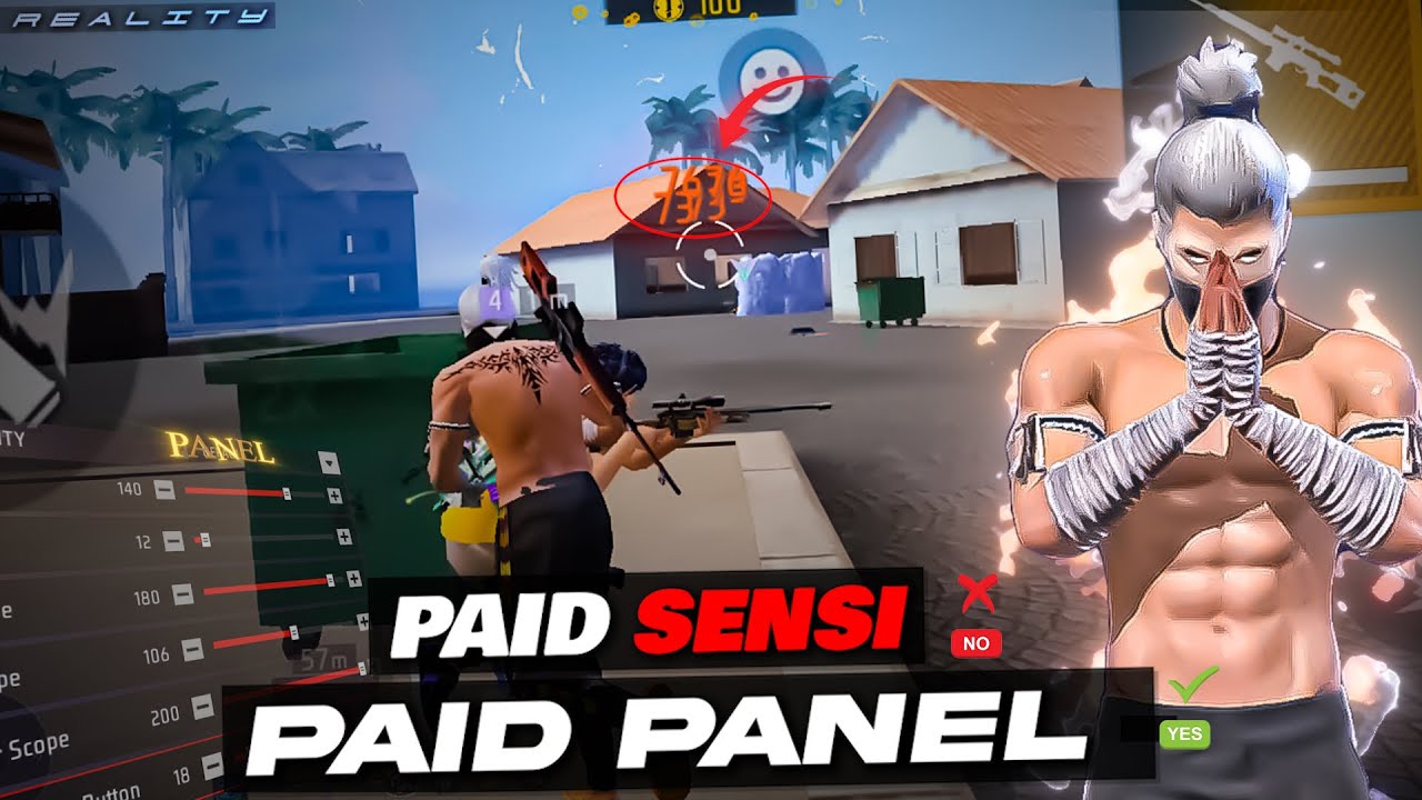 RARE PC SETTING : Get Headahots Like Panel | Free Fire