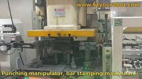 FITYOU Automatic feeding machine, punching manipulator, bar punching manipulator/www.fityourobot.com
