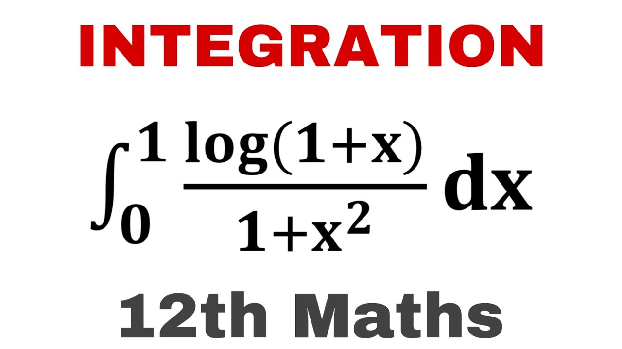 Evaluate log 1 X 1 X2 Dx X 0 1 L Integrate log 1 X evaluate-log-1-x-1-x2-dx-x-0-1-l-integrate-log-1-x
