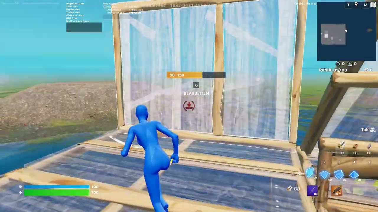 Fortnite  Einfach mal Edit Parkour gemacht (erstes Video)