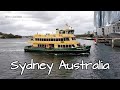 Pyrmont Bay To Circular Quay By Ferry - Sydney Australia