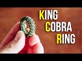 King Cobra Knot Micro Cord Ring | Paracord Ring Tutorial