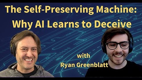 The Self-Preserving Machine: Why AI Learns to Deceive