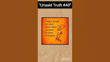Forgive Them — But Never Forget the Lesson |