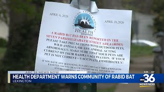 Health Department Warns Community Of Rabid Bat