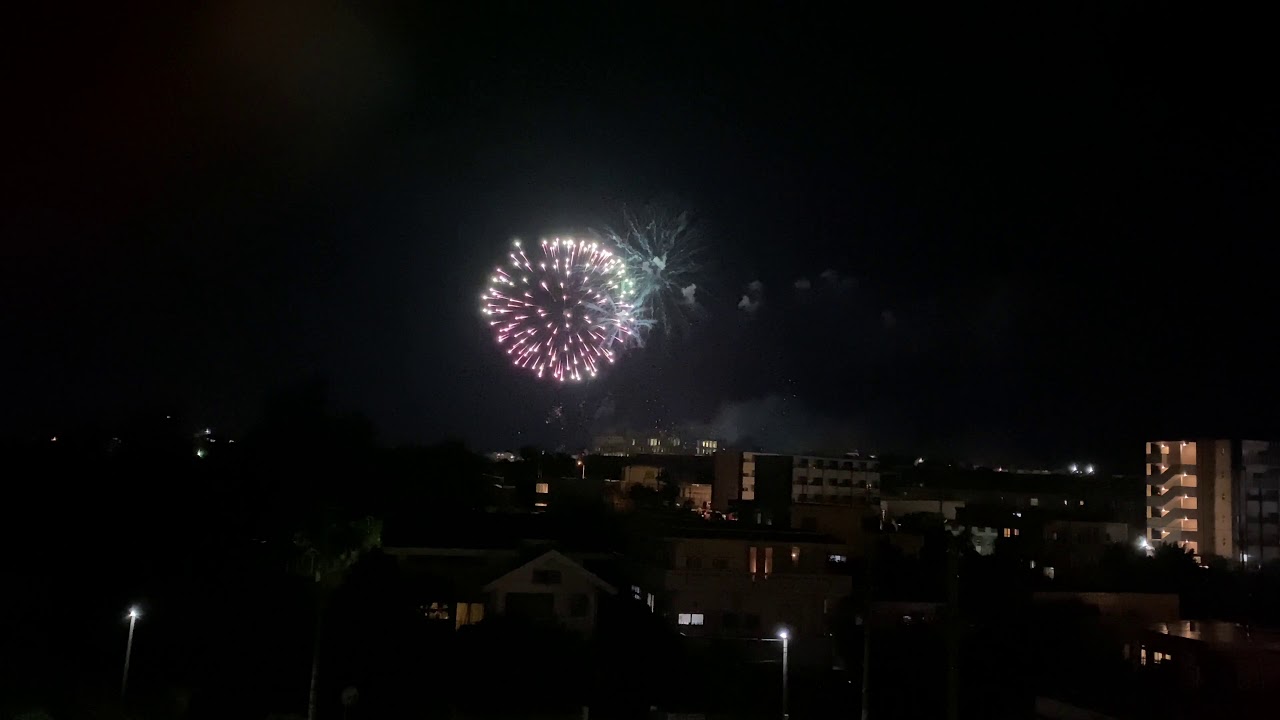 宮古島 花火 Miyakojima Fireworks Youtube