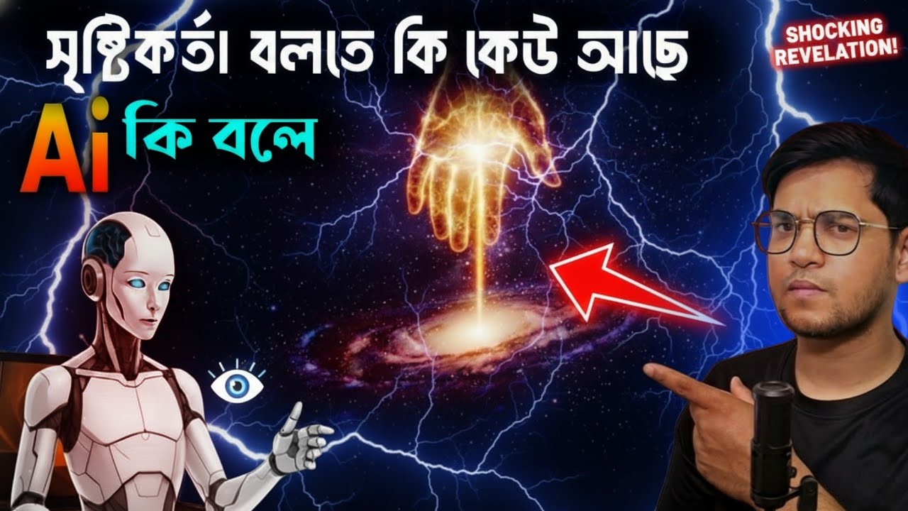 সৃষ্টিকর্তা কি আছেন? AI যা বলল শুনে অবাক হবেন!”“Does God Really Exist?