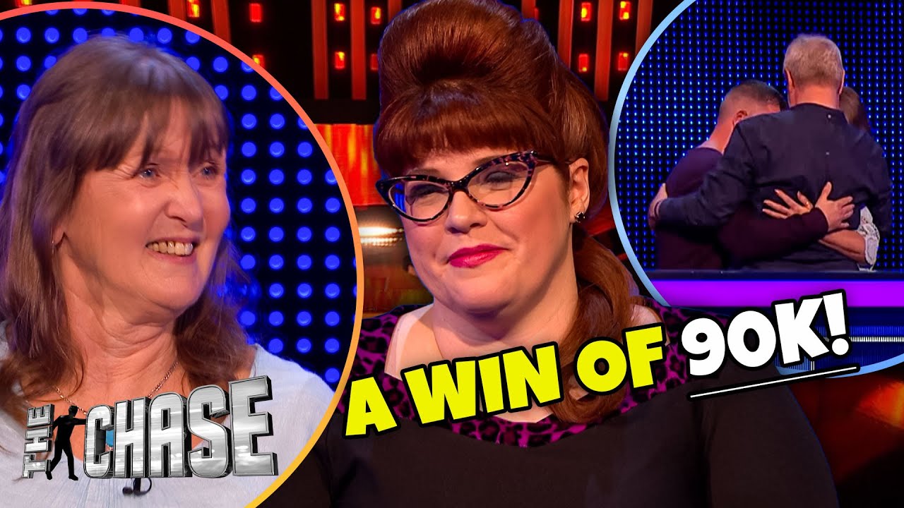A Must-Watch 90k Win! 🏆 | The Chase - YouTube A Must-Watch 90k Win! 🏆 | The Chase - YouTube