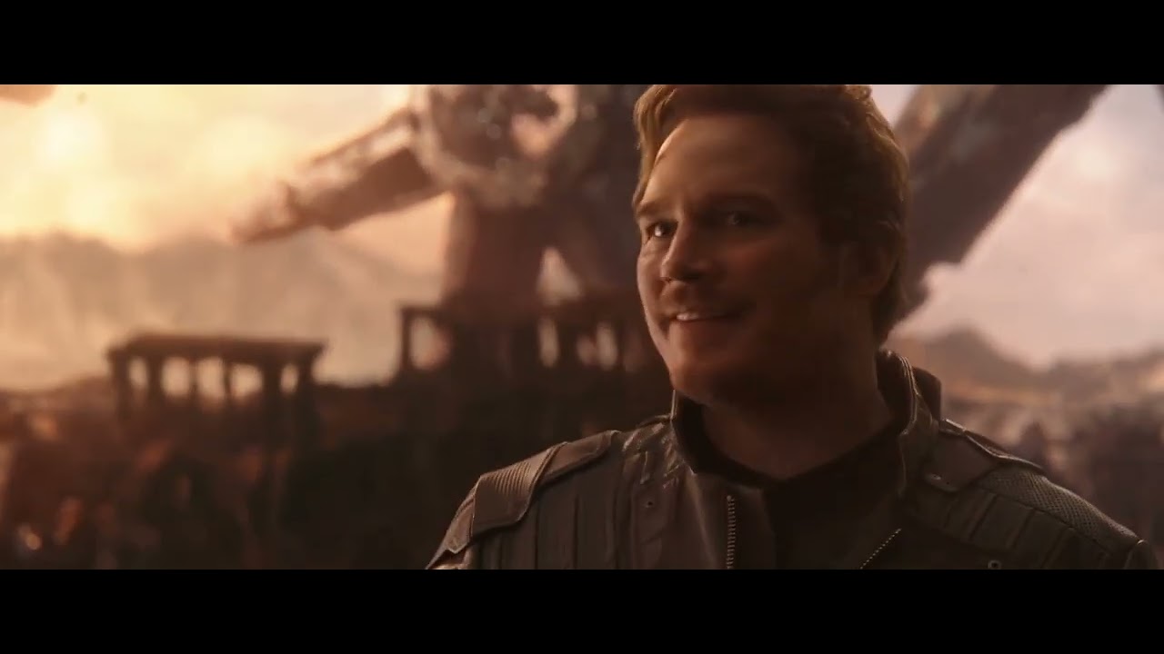 Avengers Infinity War - Nebula fights Thanos