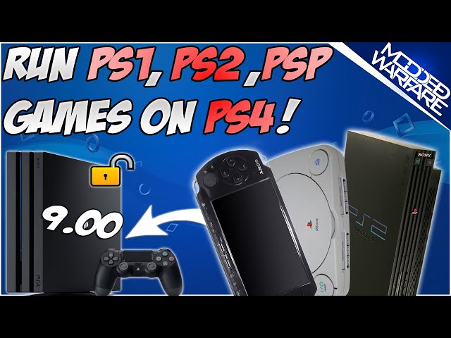 EP 5) How to Run PS2 & PSP Games on a PS4 (9.00 or Lower!) - YouTube