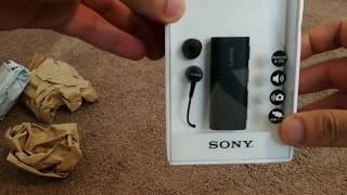 Sony Black Bluetooth Headset SBH56 Unboxing screenshot 1