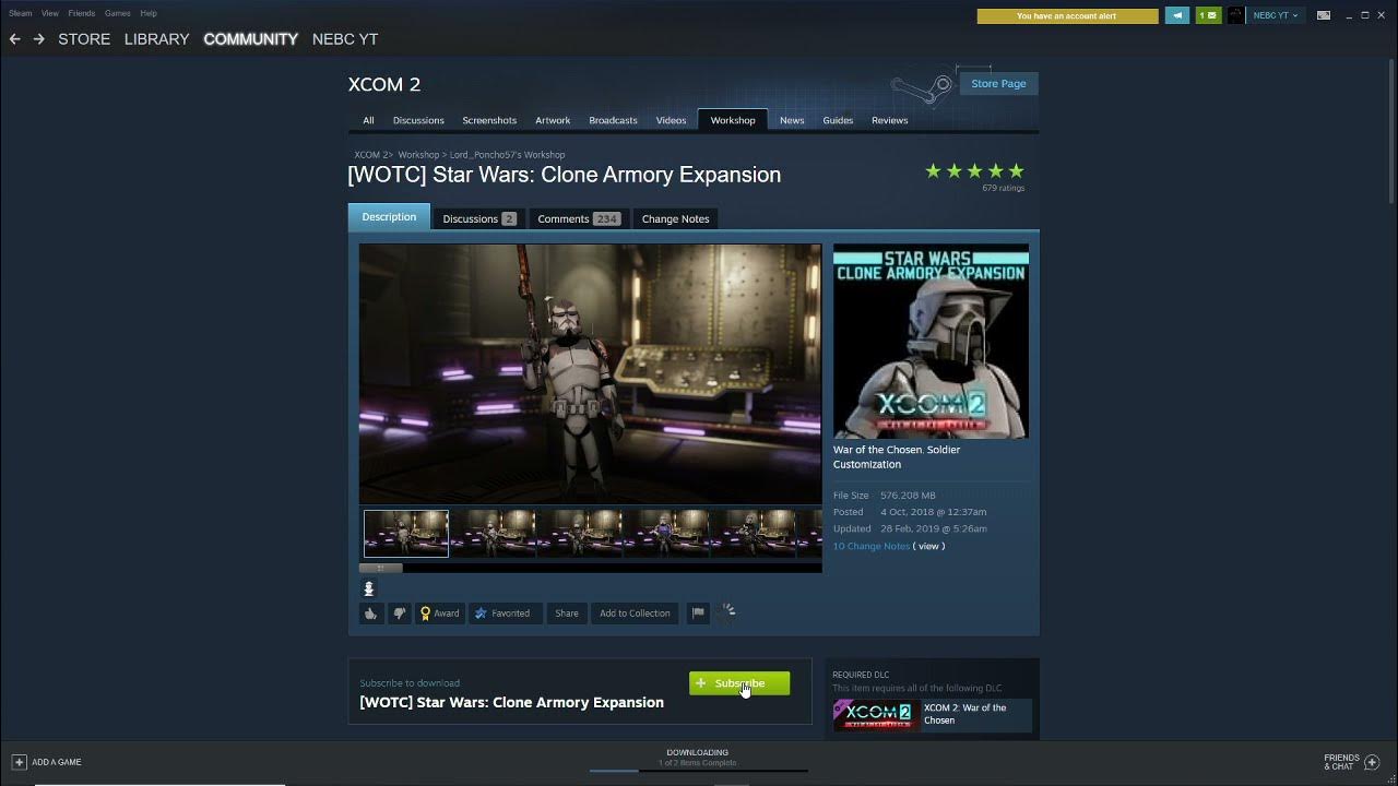 star wars gy plays xcom 2 star wars clone wars mod(setting up)#1 - YouTube