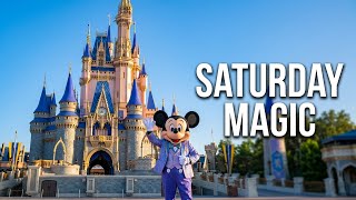 🔴 LIVE: Saturday Morning Magic at Magic Kingdom | Shows, Rides & Disney Details | Day 270