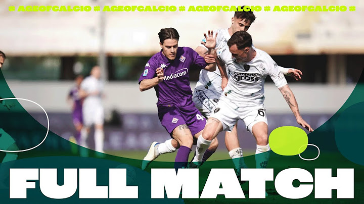 Serie A 2024/25: Fiorentina vs Empoli - FULL MATCH | Age of Calcio