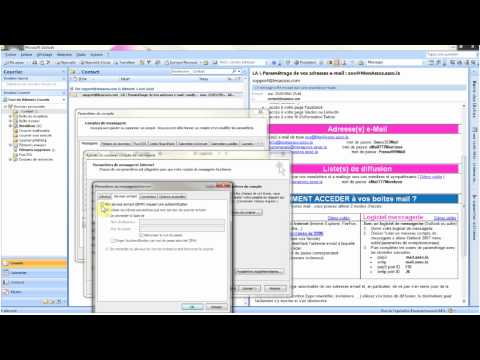 LesAssos: Paramétrage mail dans client messagerie
