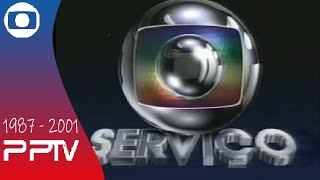 Cronologia De Vinhetas 'Globo Serviço ' (1987 - 2001) - Rede Globo Cronologia De Vinhetas 'Globo Serviço ' (1987 - 2001) - Rede Globo