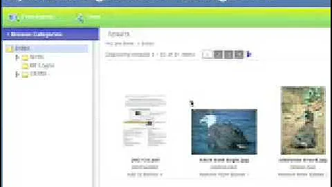 OpenEdit open source Digital Asset Management - Browsing