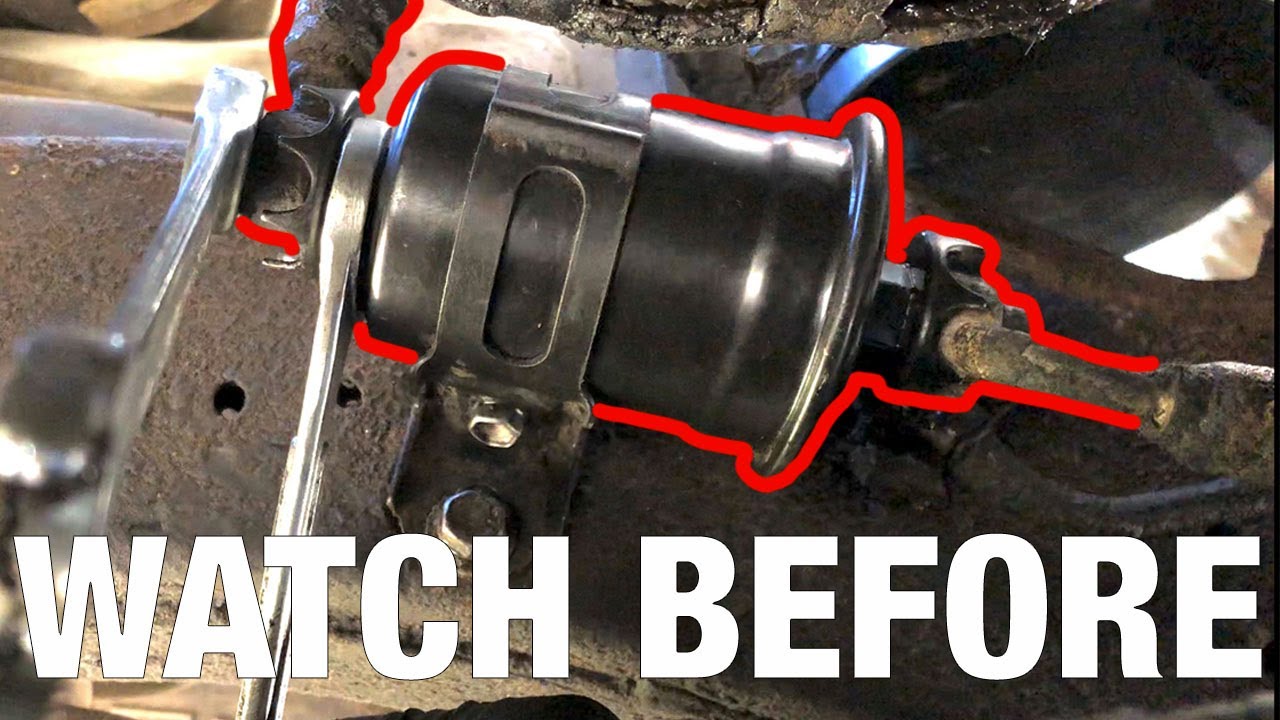 fj80 fuel filter replacement Complete guide YouTube