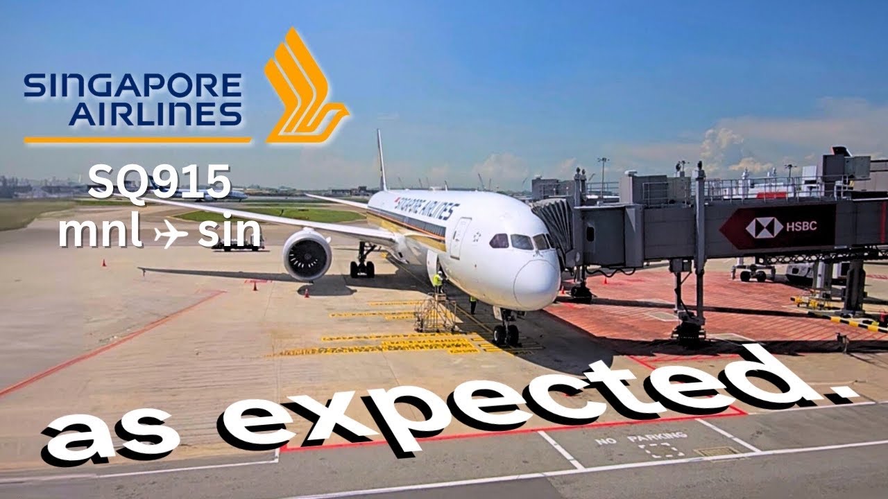 Singapore Airlines Consistent Top Notch Economy Class | SQ915 MNL-SIN