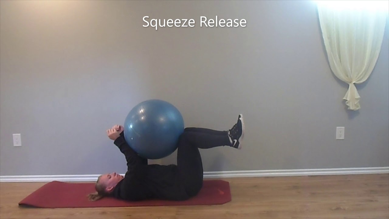 Swiss Ball Squeeze Release1 YouTube