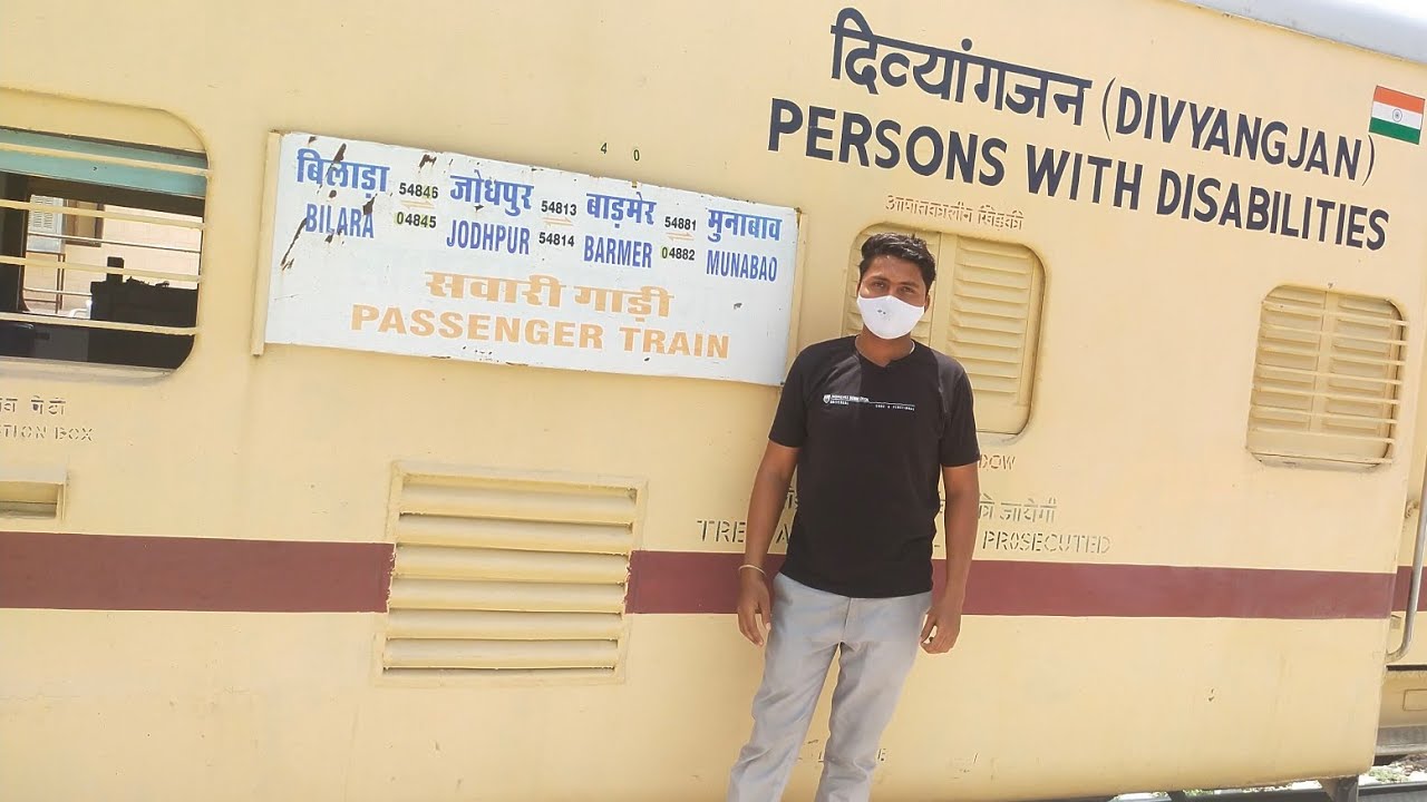 Jodhpur To Barmer Festival Passenger Special Train Journey। Jodhpur