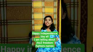 A To Z Freedom Fighters Names children learnanewwordtoday cute