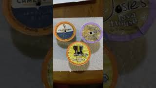 Josie's Java House, Westrock, Camerons: Clearance (cheap) coffee I found at Winn Dixie...