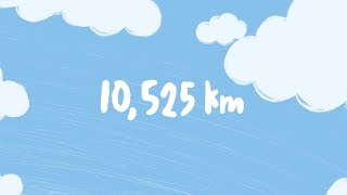 Chris Andrian Yang - 10,525 km | Official Lyric Video