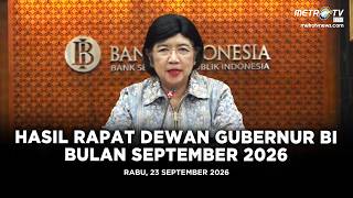 Download lagu BREAKING NEWS - BANK INDONESIA UMUMKAN HASIL RAPAT DEWAN GUBERNUR BI BULAN SEPTEMBER 2026