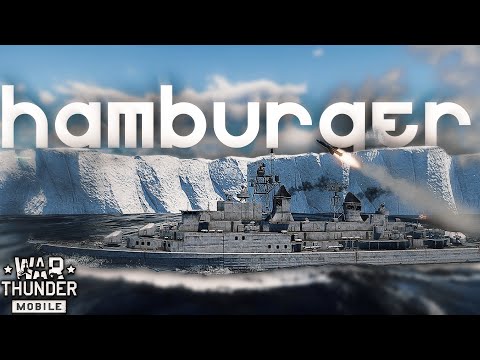 Первый РАКЕТНЫЙ эсминец в War Thunder Mobile • Обзор Hamburg