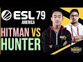 Wc3  esl am open cup 79  grand final orc hitman vs hunter ne