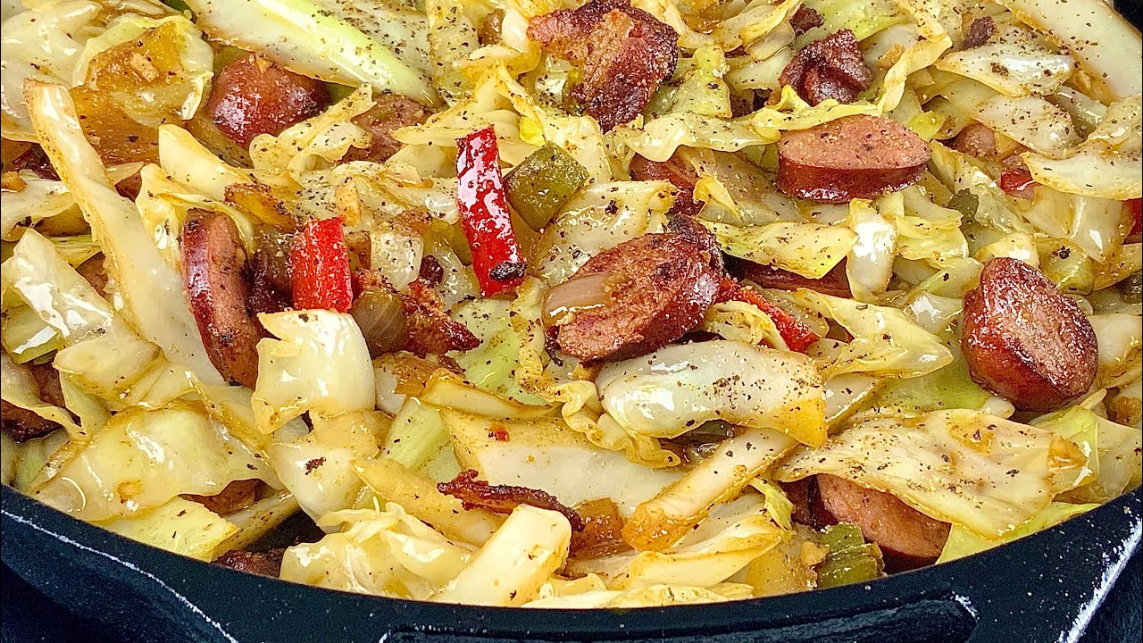 The Most Flavorful Southern Fried Cabbage Recipe - YouTube