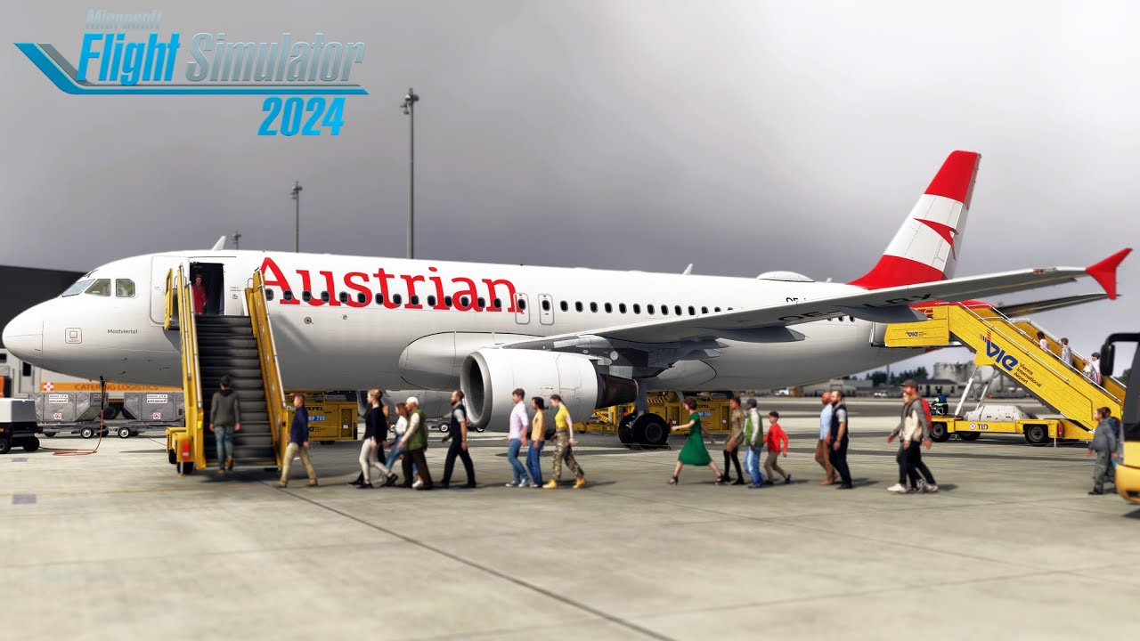 FS2024 | Fenix A320 | Vienna to Tirana with Austrian Airlines