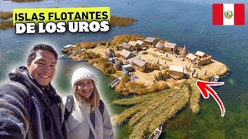 Así es el PUEBLO que VIVE FLOTANDO hace 3000 años 🇵🇪 Los Uros