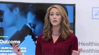 Interoperable Data @ HIMSS -Trade Show Presenter Amy McWhirter