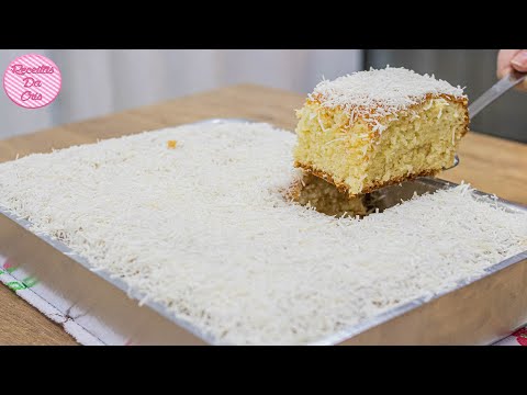 SUPER FÁCIL !! ÚMIDO !! FOFINHO !! BOLO TOALHA FELPUDA TAMANHO FAMÍLIA | RECEITAS DA CRIS