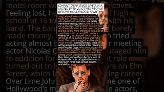 💔 Johnny Depp Once Lived In A Motel With 20 Other People Before Hollywood Fame