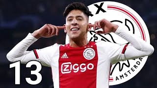 los 13 goles de Edson Alvarez con el Ajax
