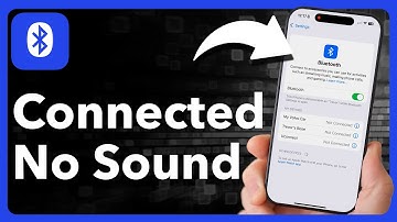 Hoe je het probleem met Bluetooth kunt oplossen: wel verbonden maar geen geluid