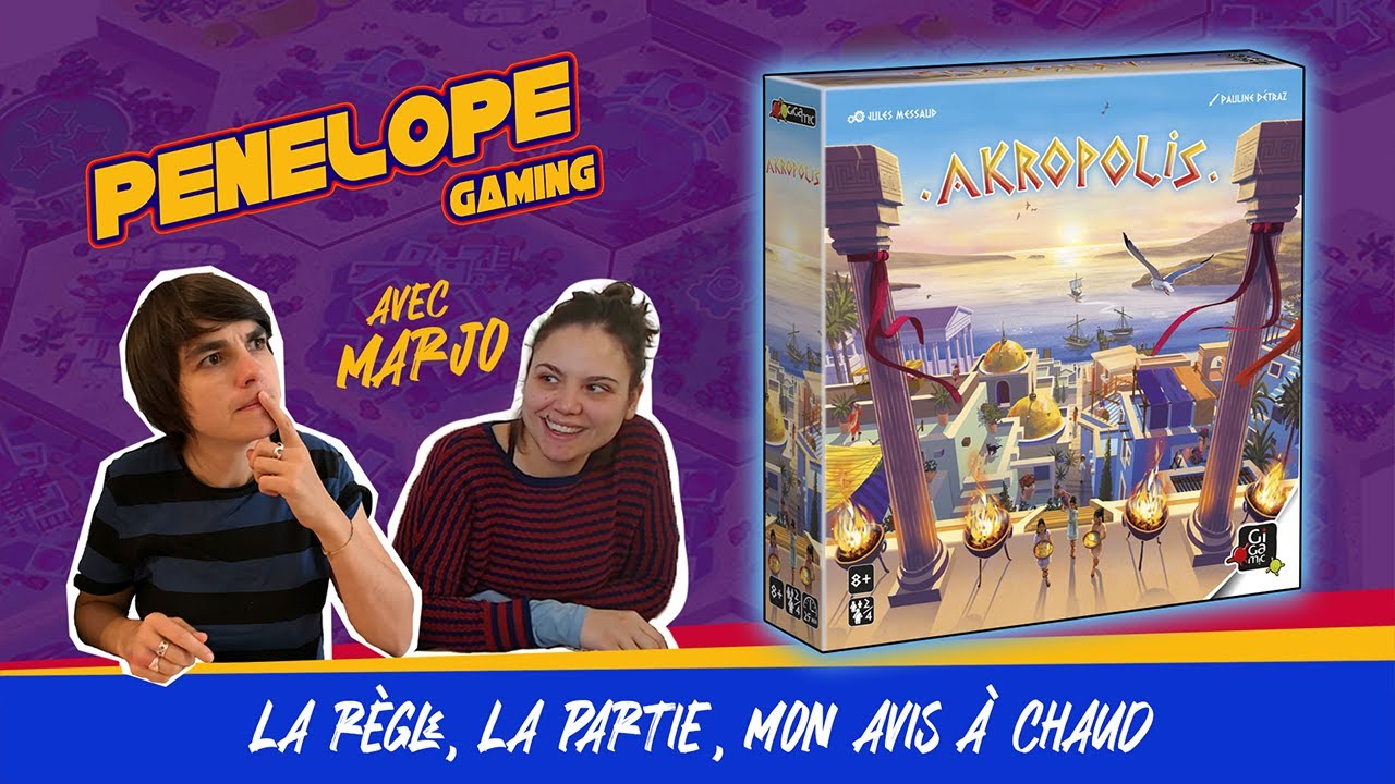 Test critique du jeu Akropolis - Le dépuncheur