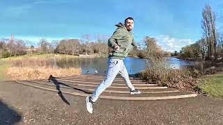 insta360 One x2 split jump effect