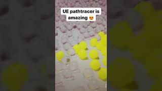 unreal engine path tracing is amazing! | unreal engine 5 | #shorts