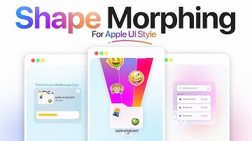 How To Master Shape Morphing For Apple Ui Style – Full After Effects Tutorial