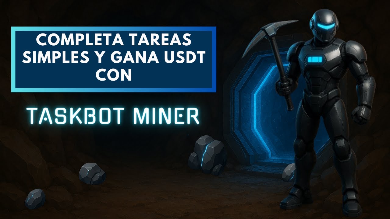 TaskBot Miner | Ganancias | Gana USDT gratis completando tareas - YouTube