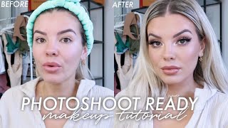 PHOTOSHOOT GLAM MAKEUP TUTORIAL 📸 JAZ HAND screenshot 2