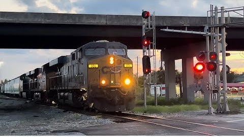 Approaching Jenkins st Waycross ga CSX Jesup subdivision northbound