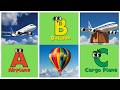 🚁Learn Flying Machines Alphabet A&ndash;Z | Kids Educational Song | Energypac Kids TV