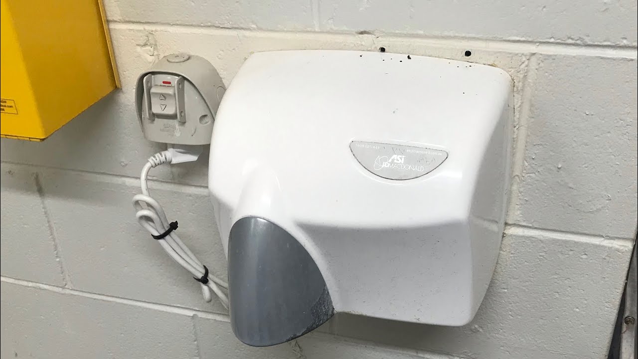 JD Macdonald Autobeam Hand Dryer at a Public near the H.M.A.S